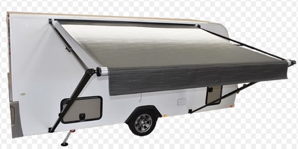 Carefree LED 18ft Awning Black Shale Fade (no arms/hardware) including fitment - SPECIAL ORDER
