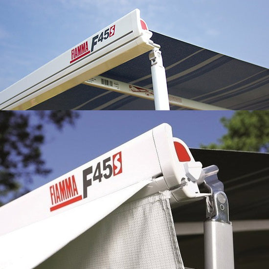 Fiamma F45 S Awning - 3.0m - Royal Blue including fitment- SPECIAL ORDER