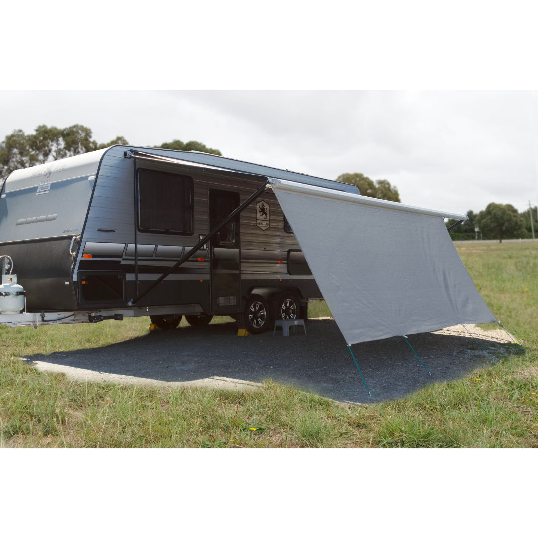 SUPEX Privacy Screen (BONUS DROP) - 14ft Awning (Grey) - SPECIAL ORDER