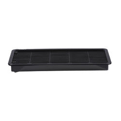 Black Large Wall Fridge Vent Plus Frame - Dometic