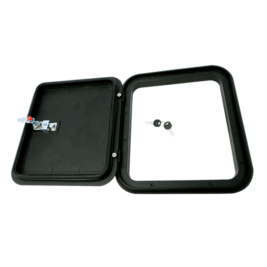 Coast Access Door 1 (Black) Suit Cut-Out 289 x 339mm