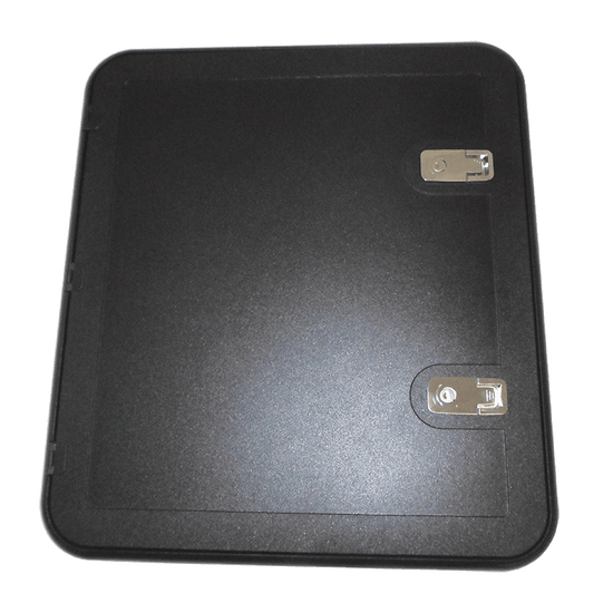 Coast Access Door 4 (Black) Suit Cut-Out 506 x 571mm