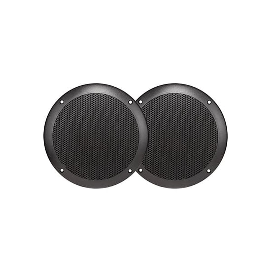 Axis Black Speakers 6"Ultra Slim Full Range