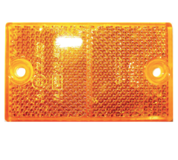 Reflector Amber 72mm x 42mm