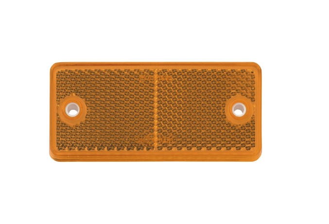 Reflector Amber 90mm x 40mm - LIMITED STOCK