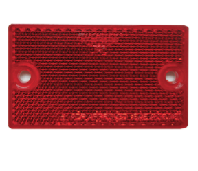 Coast Red Reflector Screw-On - 70mm x 40mm - LIMITED STOCK