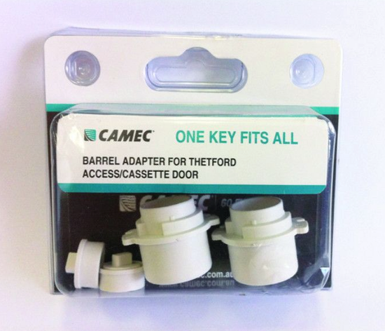 Barrel Adapter For Thetford Access Door (White) - Camec