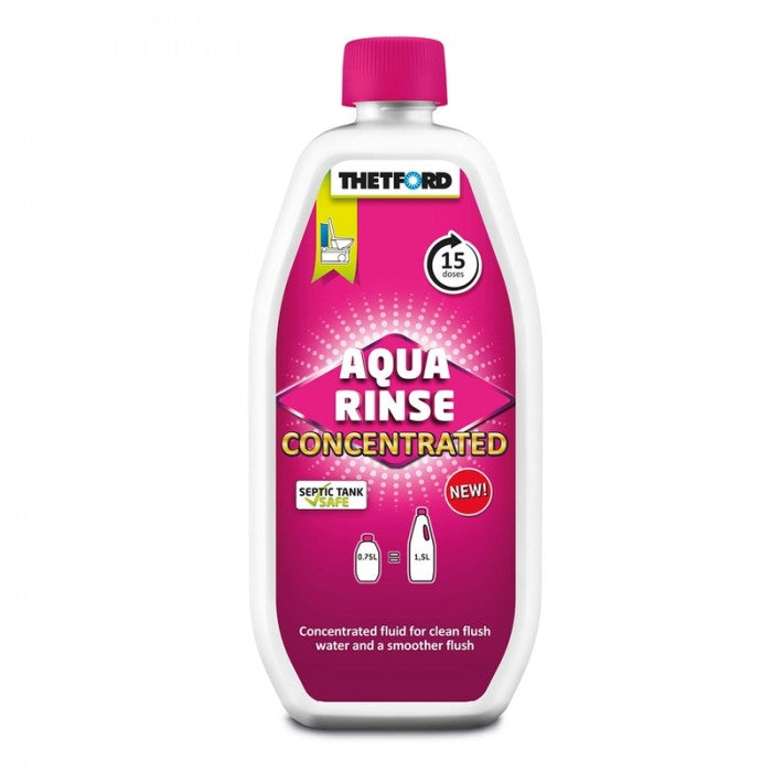 Thetford Aqua Rinse Concentrate - Flush Tank Additive - 750ml