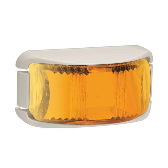 Narva Amber LED Marker  White Base