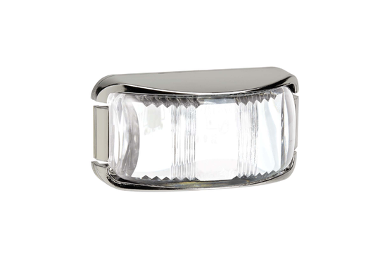 Narva Clear LED Front End Marker Chrome Base