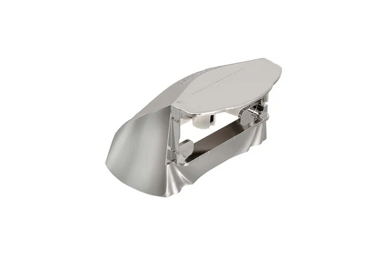 Chrome licence plate lamp housing