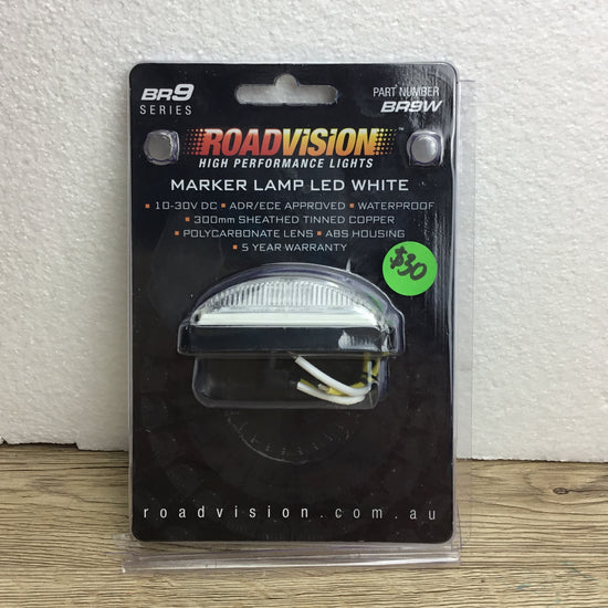 LED Marker Lamp (WHITE) - ROAD VISION