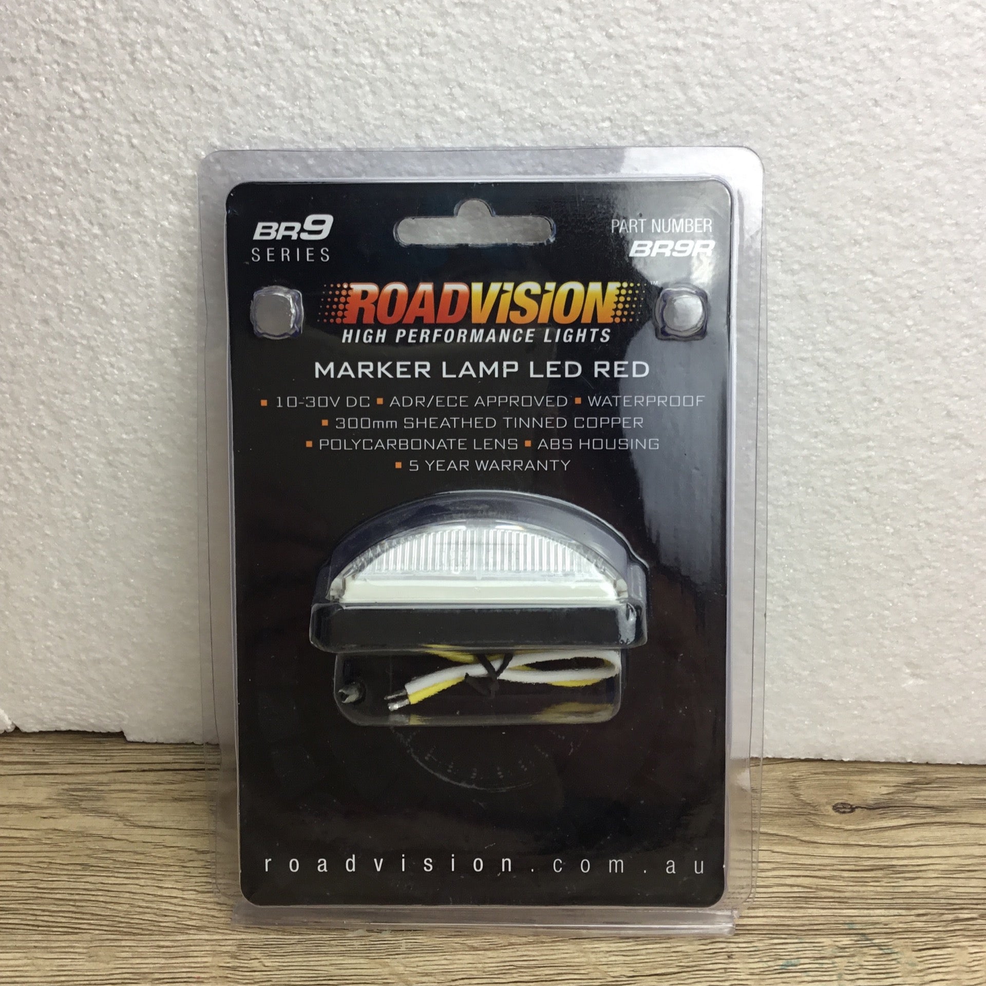 LED Marker Lamp (RED) - ROAD VISION