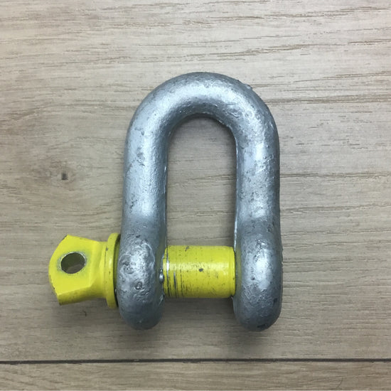 D-Shackle rated 1500kg - 11mm
