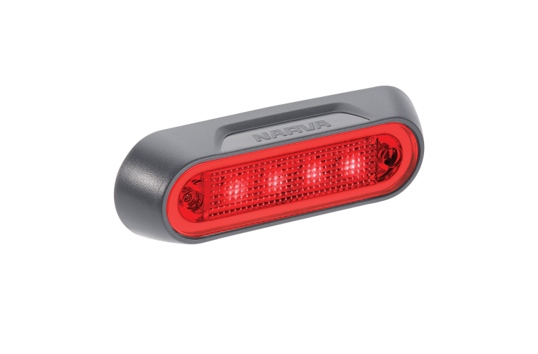 10–30 VOLT MODEL 8 L.E.D REAR END OUTLINE MARKER LAMP (RED)