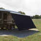 Supex (16ft) (Black) Awning Privacy Screen 4.6 x 1.8m