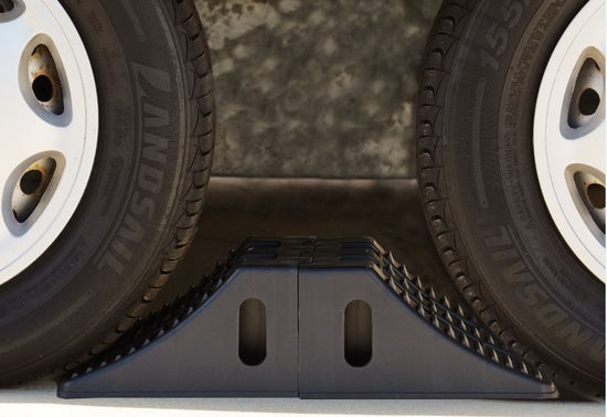 Supex Interlocking Poly Wheel Chock - Single or Dual Axle- SPECIAL ORDER