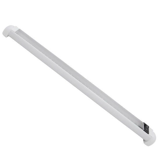 Supex White LED Internal 12V Swivel Rail Light 460mm