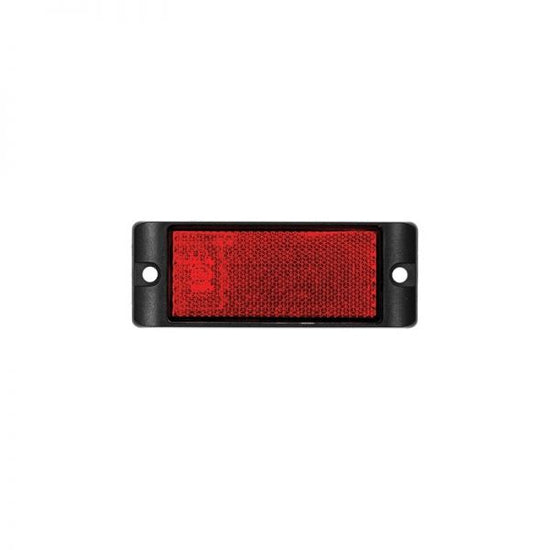 Red Reflex Reflector - auto lamps