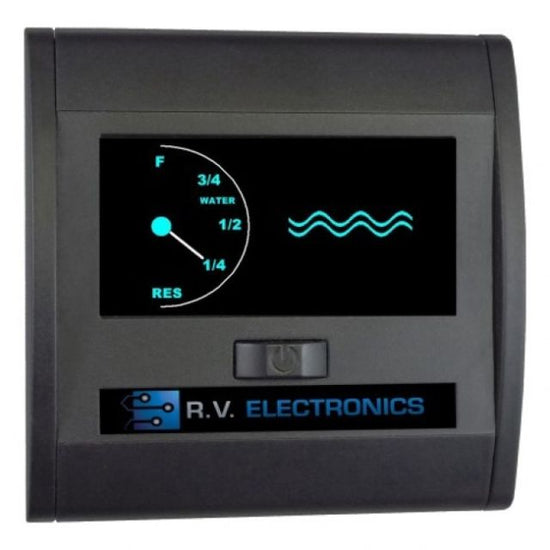 RV LCD Single Gauge Water Level Indicator