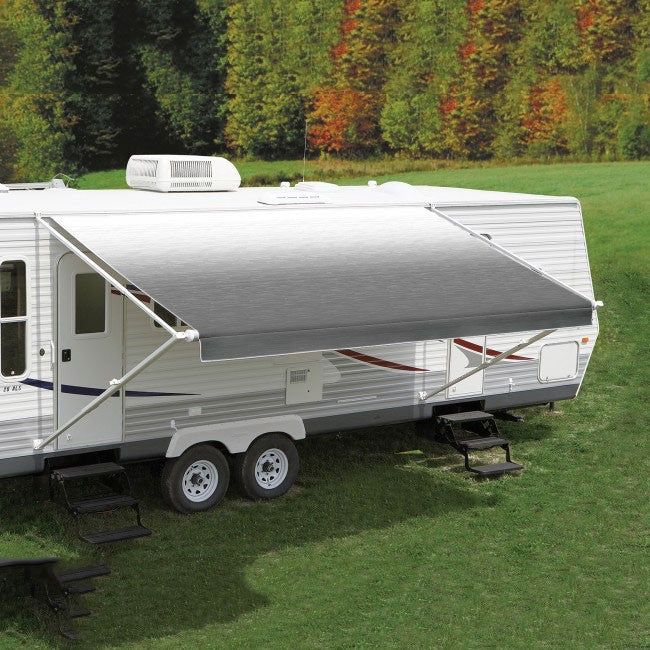 Carefree LED 11ft Awning Silver Shale Fade  (no arms/hardware) including fitment - SPECIAL ORDER