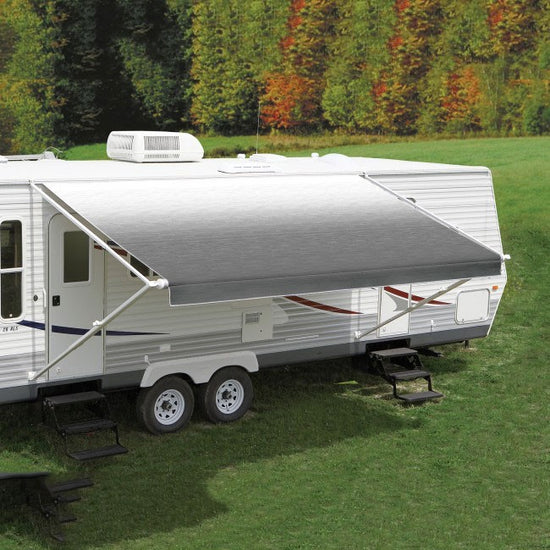 Carefree LED 11ft Awning Silver Shale Fade including fitment - SPECIAL ORDER